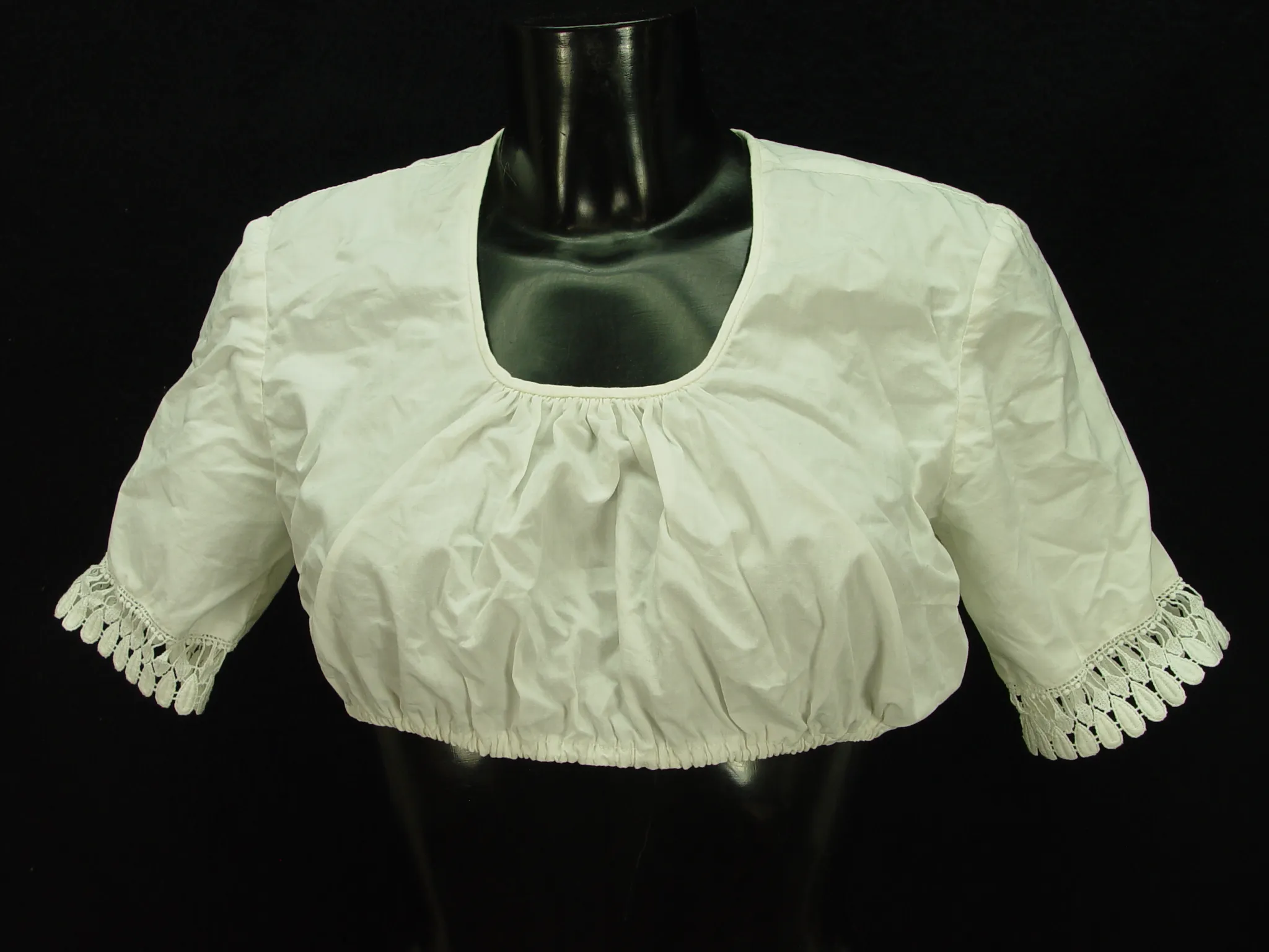 Gr.42 Dirndlbluse Bluse für Dirndl Trachtenbluse B7339